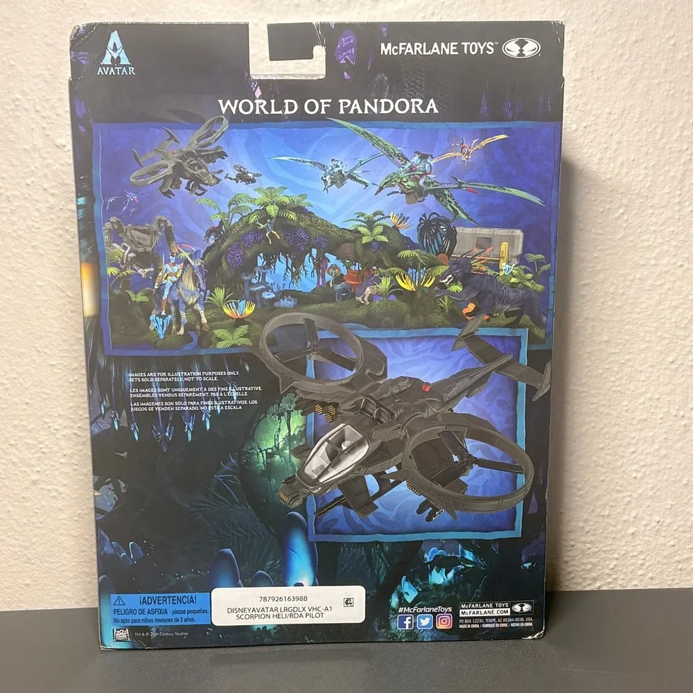 McFarlane Toys Avatar World of Pandora AT-99 Scorpion Gunship Action Vehicle NEW